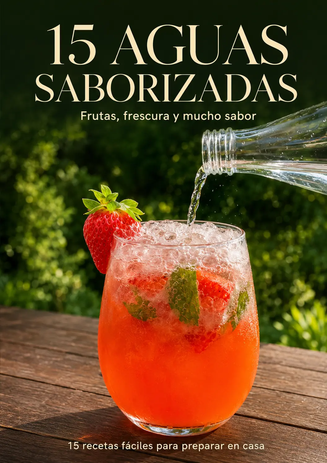 Portada de 15 Aguas Saborizadas