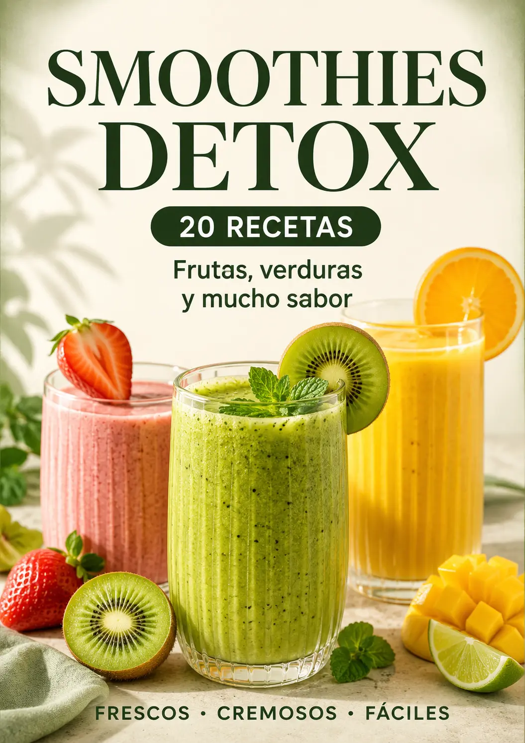 Portada de 20 Smoothies Detox